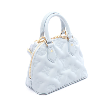 アルマ ソフトBB バブルグラム ブルーグラシエール ハンドバッグ レザー ブルーグレー 2WAY ルイヴィトン バッグ LOUIS VUITTON