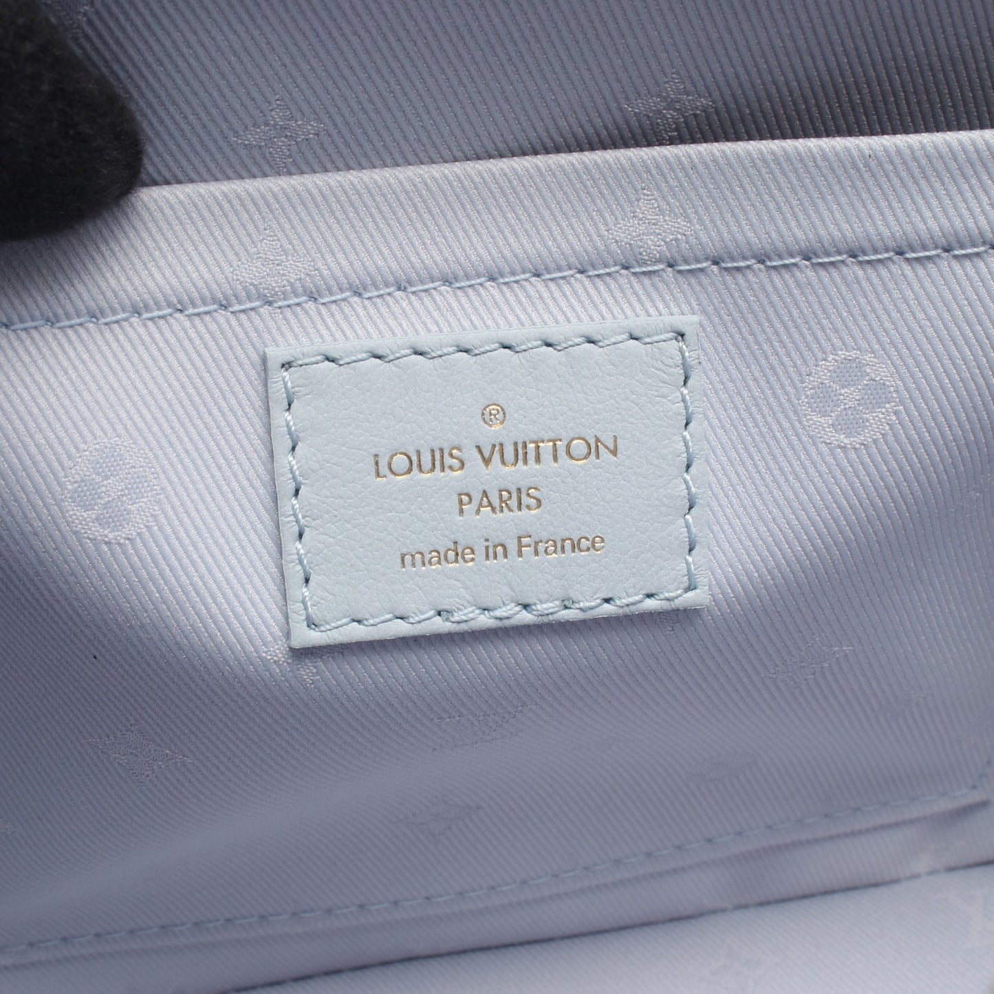 アルマ ソフトBB バブルグラム ブルーグラシエール ハンドバッグ レザー ブルーグレー 2WAY ルイヴィトン バッグ LOUIS VUITTON