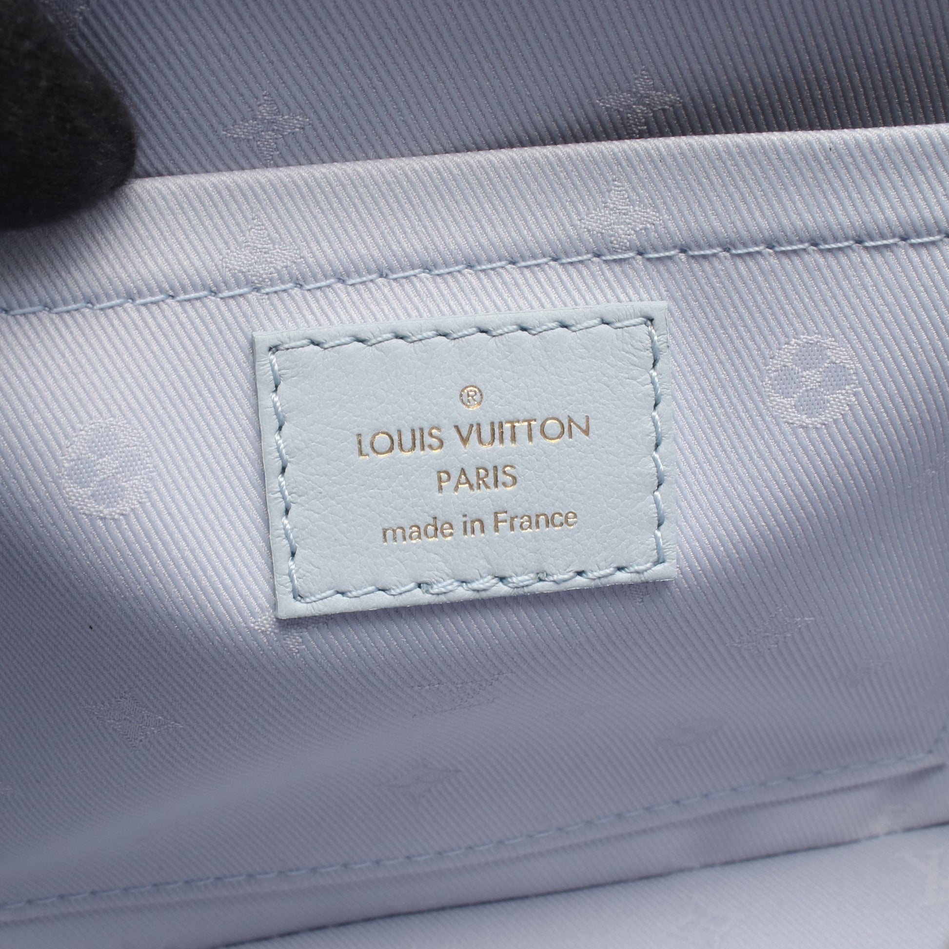 アルマ ソフトBB バブルグラム ブルーグラシエール ハンドバッグ レザー ブルーグレー 2WAY ルイヴィトン バッグ LOUIS VUITTON