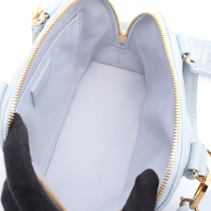 アルマ ソフトBB バブルグラム ブルーグラシエール ハンドバッグ レザー ブルーグレー 2WAY ルイヴィトン バッグ LOUIS VUITTON