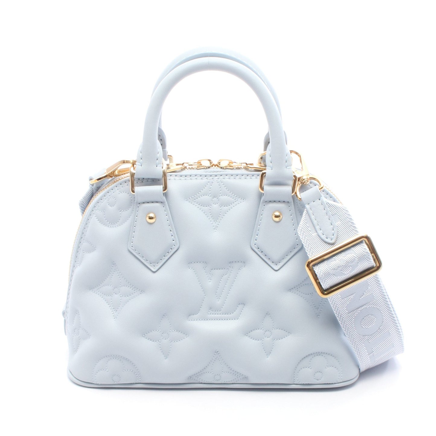 アルマ ソフトBB バブルグラム ブルーグラシエール ハンドバッグ レザー ブルーグレー 2WAY ルイヴィトン バッグ LOUIS VUITTON