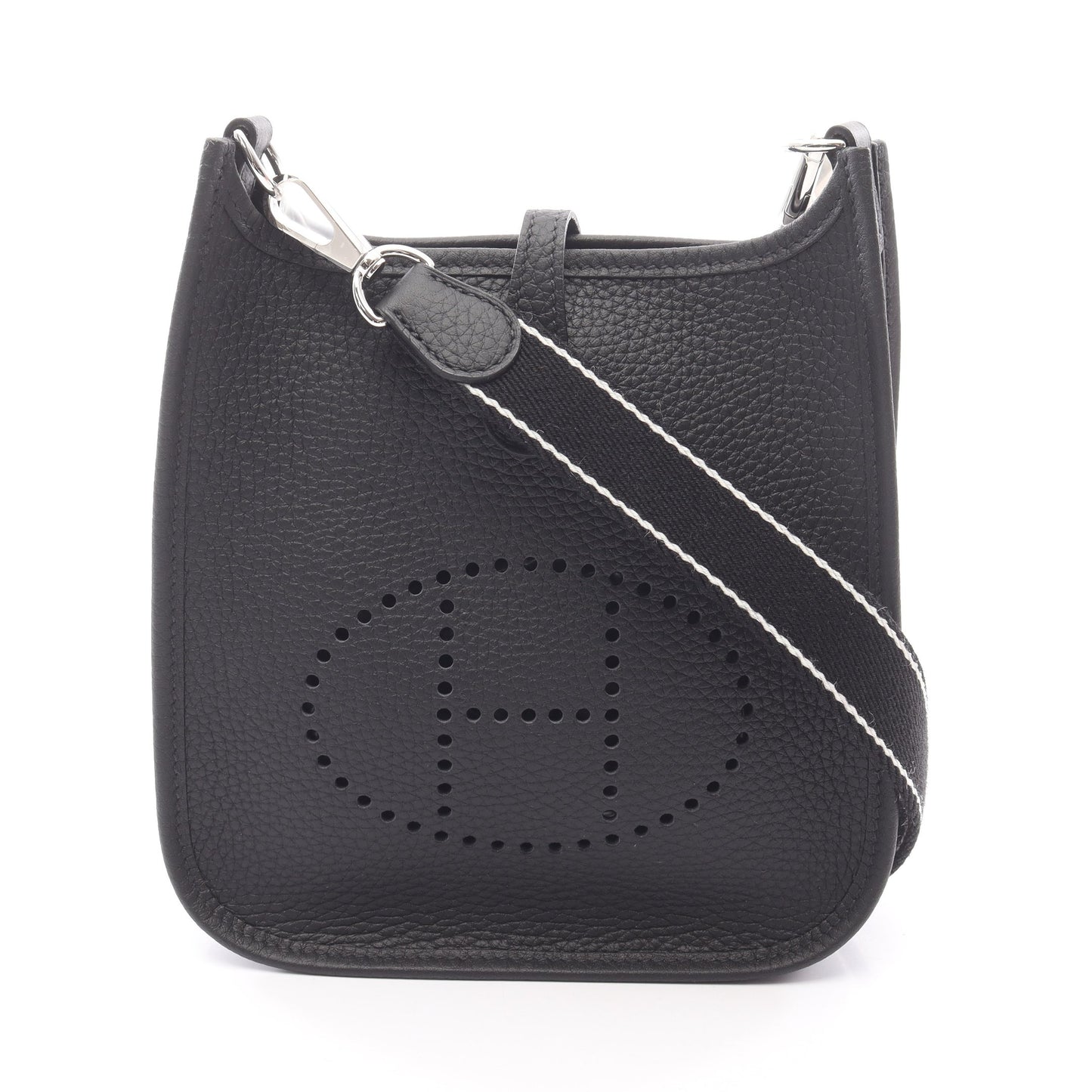 エヴリンTPM ショルダーバッグ トリヨンクレマンス ブラック シルバー金具 K刻印 エルメス バッグ HERMES