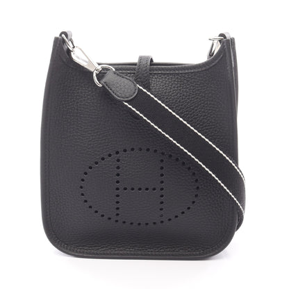 エヴリンTPM ショルダーバッグ トリヨンクレマンス ブラック シルバー金具 K刻印 エルメス バッグ HERMES