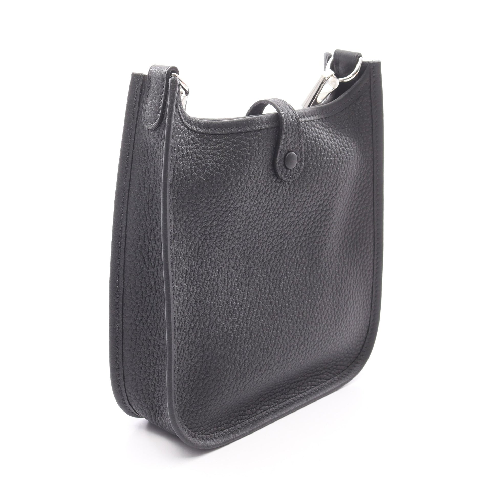 エヴリンTPM ショルダーバッグ トリヨンクレマンス ブラック シルバー金具 K刻印 エルメス バッグ HERMES