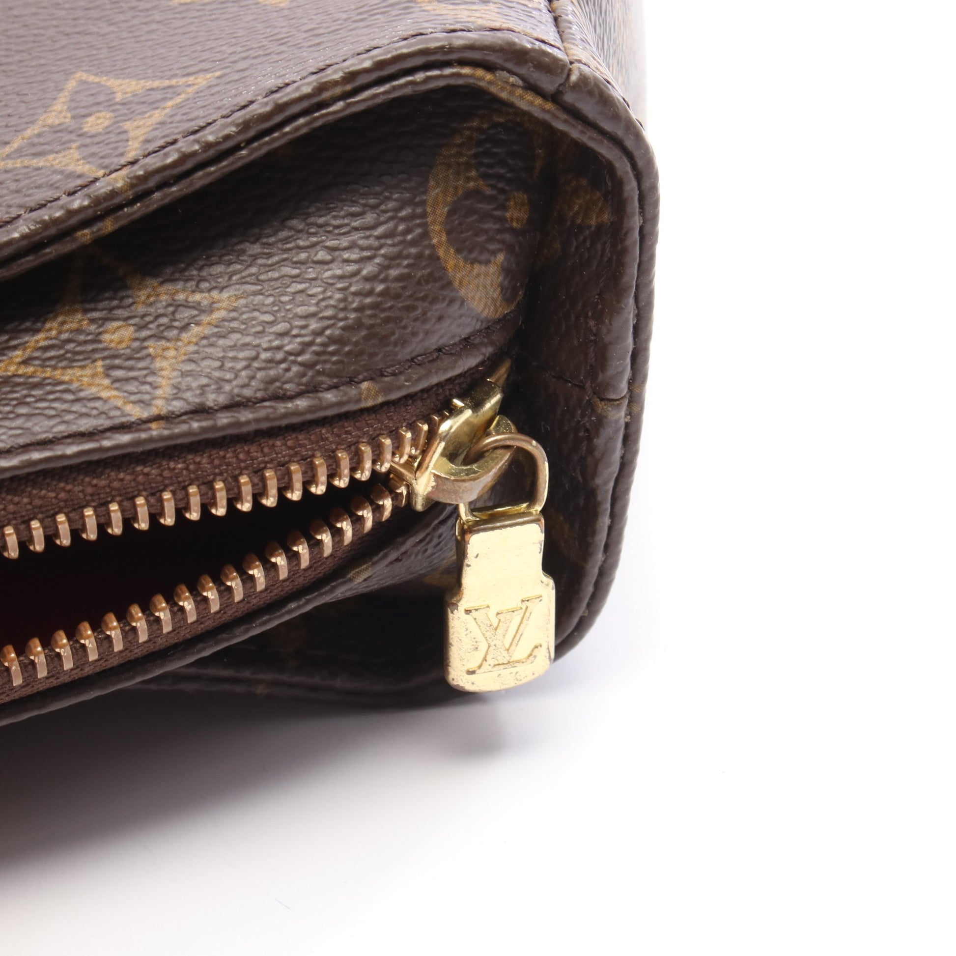 ミュルティプリシテ モノグラム ハンドバッグ PVC レザー ブラウン ルイヴィトン バッグ LOUIS VUITTON
