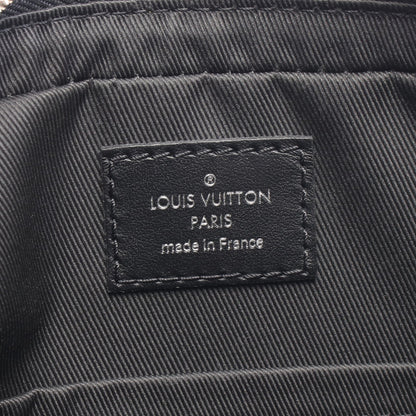 トリオ メッセンジャー ダミエグラフィット ショルダーバッグ PVC レザー ブラック ルイヴィトン バッグ LOUIS VUITTON