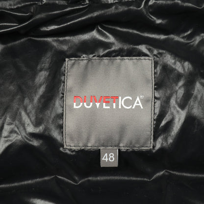 JACO ダウンジャケット ナイロン ブラック フード付き デュベティカ アウター DUVETICA