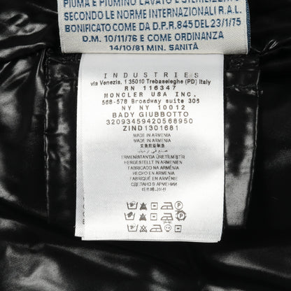 BADY バディ ダウンジャケット ナイロン ブラック モンクレール アウター MONCLER