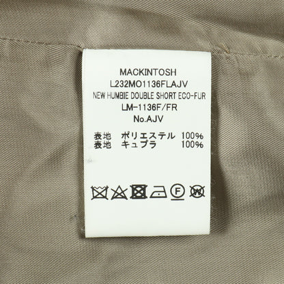 ショート ファーコート グレーベージュ マッキントッシュ アウター MACKINTOSH