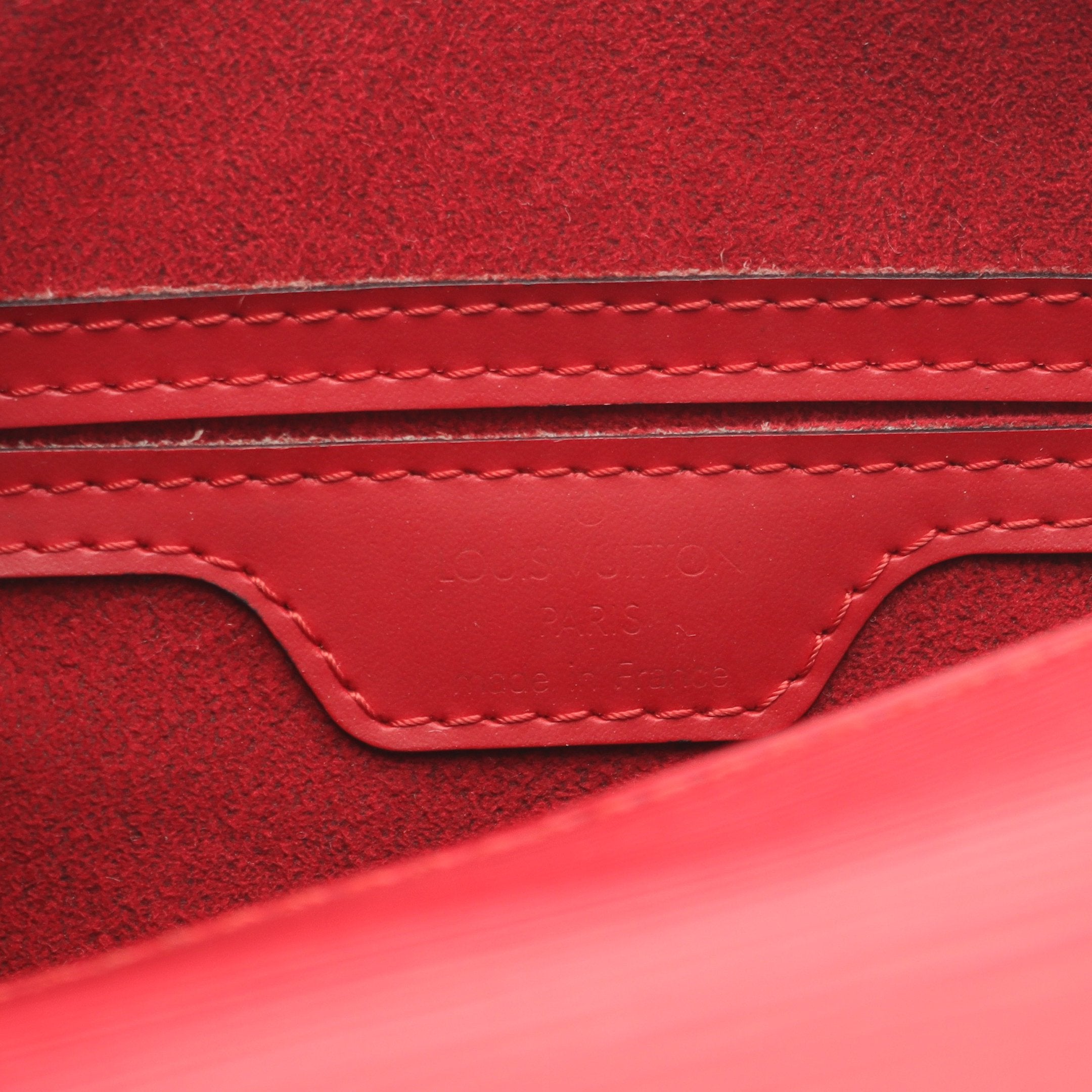 ルイヴィトン　エピ　スフロ　ハンドバッグ　カスティリアン　レッド　0245 ルイヴィトン エピ スフロ ハンドバッグ カスティリアン レッド 0245