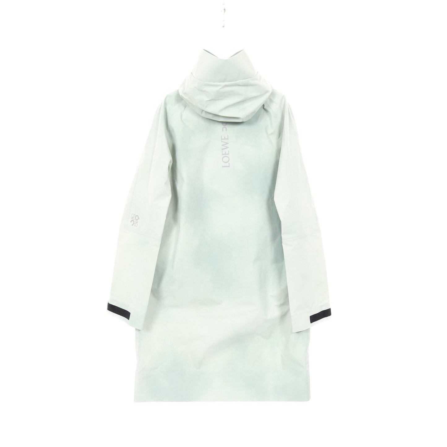 LOEWE × On Parka コート タイダイプリント ナイロン ライトグリーン フード付き ロエベ アウター LOEWE