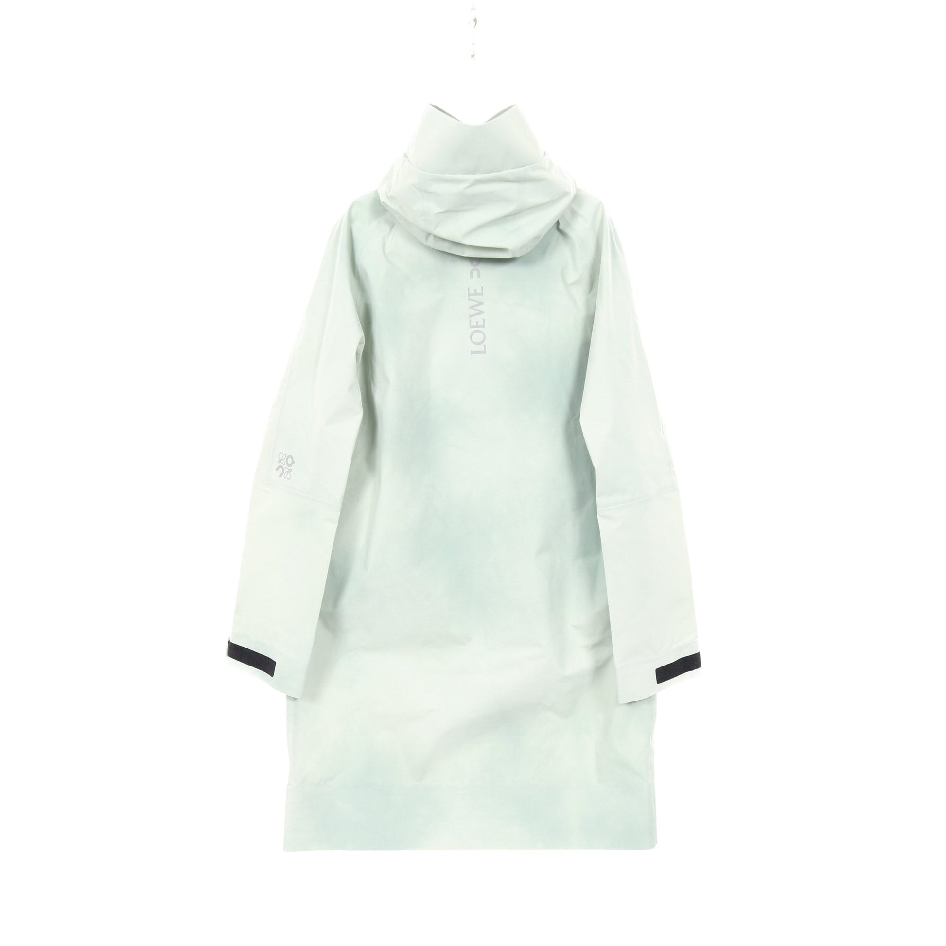 LOEWE × On Parka コート タイダイプリント ナイロン ライトグリーン フード付き ロエベ アウター LOEWE