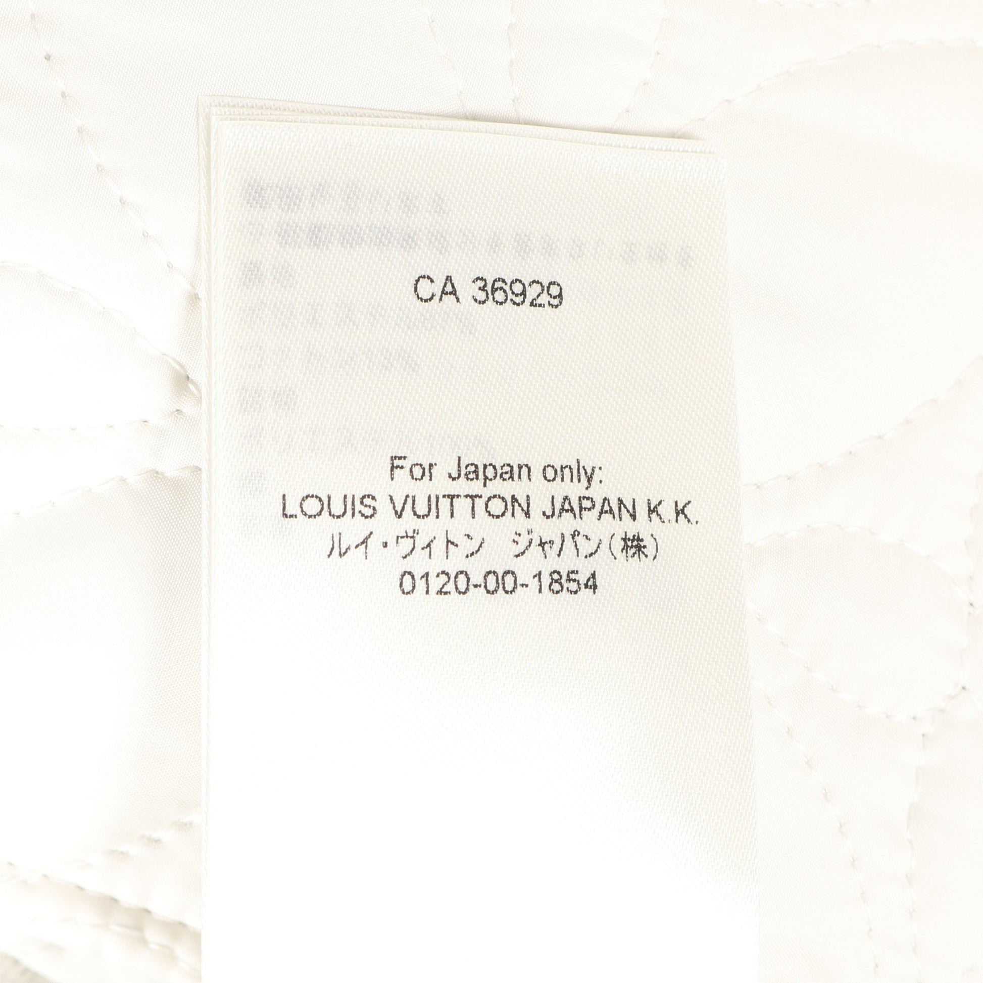 ブルゾン ロゴ フェイクパール ウール ライトグレー ルイヴィトン アウター LOUIS VUITTON