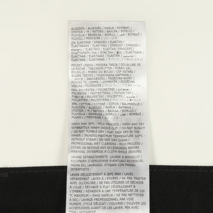 メモリー オブ デニムパンツ コットン ブラック メゾンマルジェラ ボトムス Maison Margiela