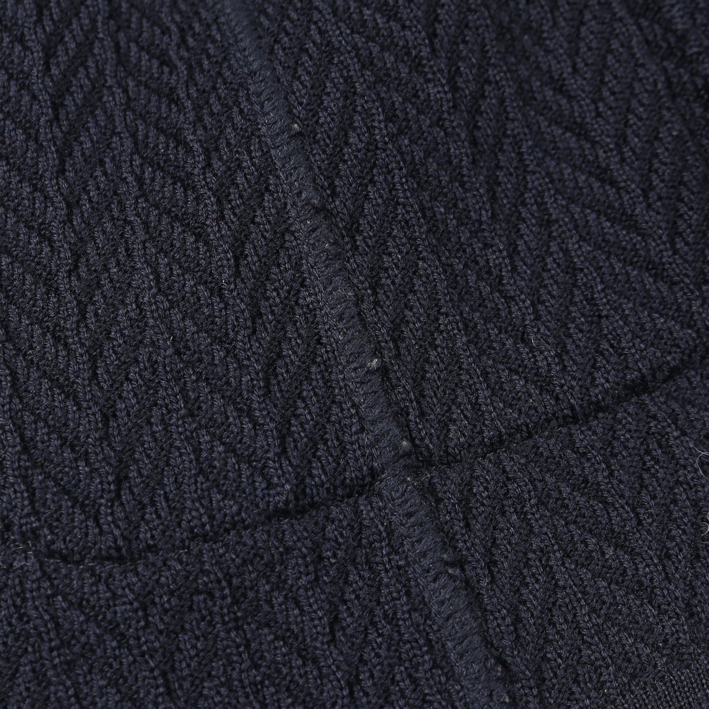 ニット テーラードジャケット ヘリンボーン ウール ネイビー ラルディーニ アウター LARDINI