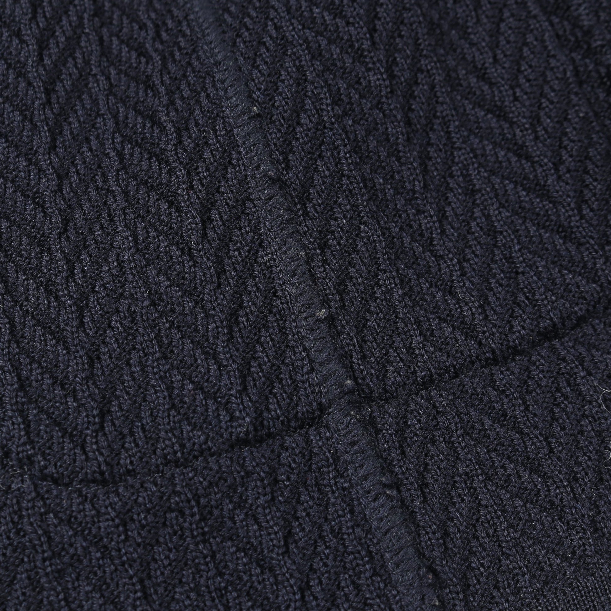 ニット テーラードジャケット ヘリンボーン ウール ネイビー ラルディーニ アウター LARDINI