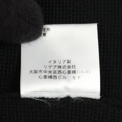 ミラノリブフィールドニットジャケット ジャケット ウール ブラック クルチアーニ アウター Cruciani