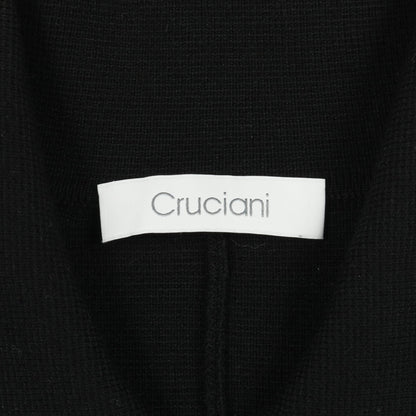 ミラノリブフィールドニットジャケット ジャケット ウール ブラック クルチアーニ アウター Cruciani