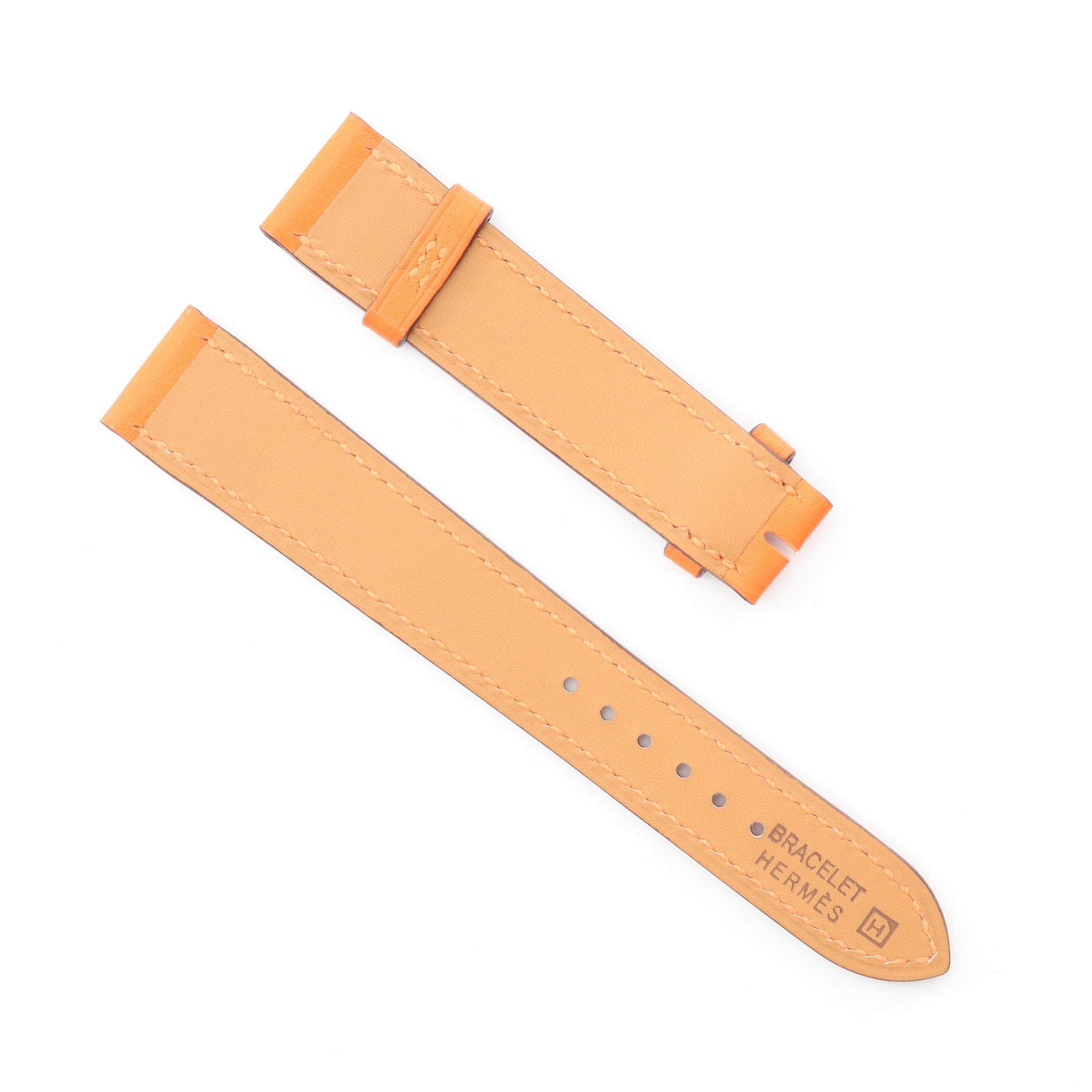 替えベルト レザー オレンジ □H刻印 エルメス – RECLO