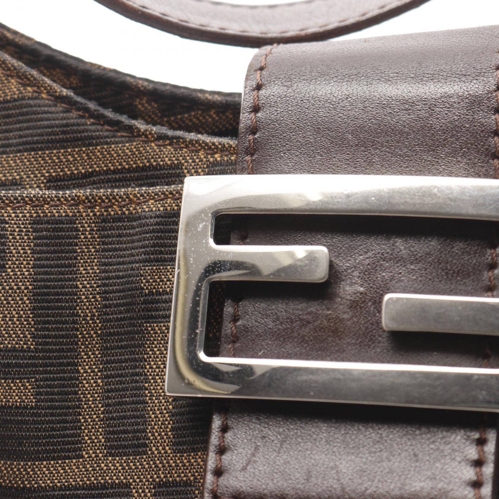 マンマバケット ズッカ ワンショルダーバッグ キャンバス レザー