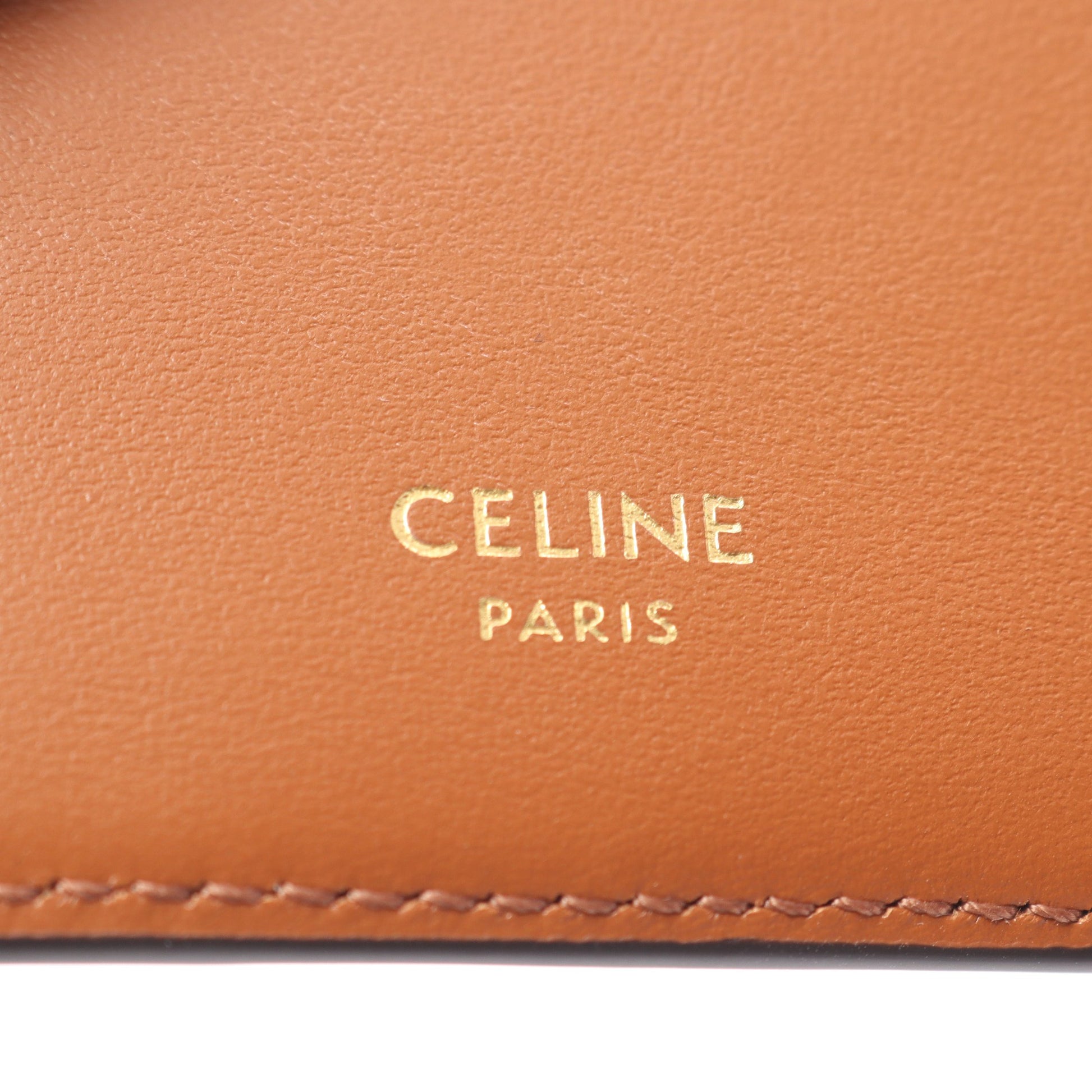 トリオンフ パスポートケース カードケース PVC ブラック ブラウン セリーヌ 財布・小物 CELINE