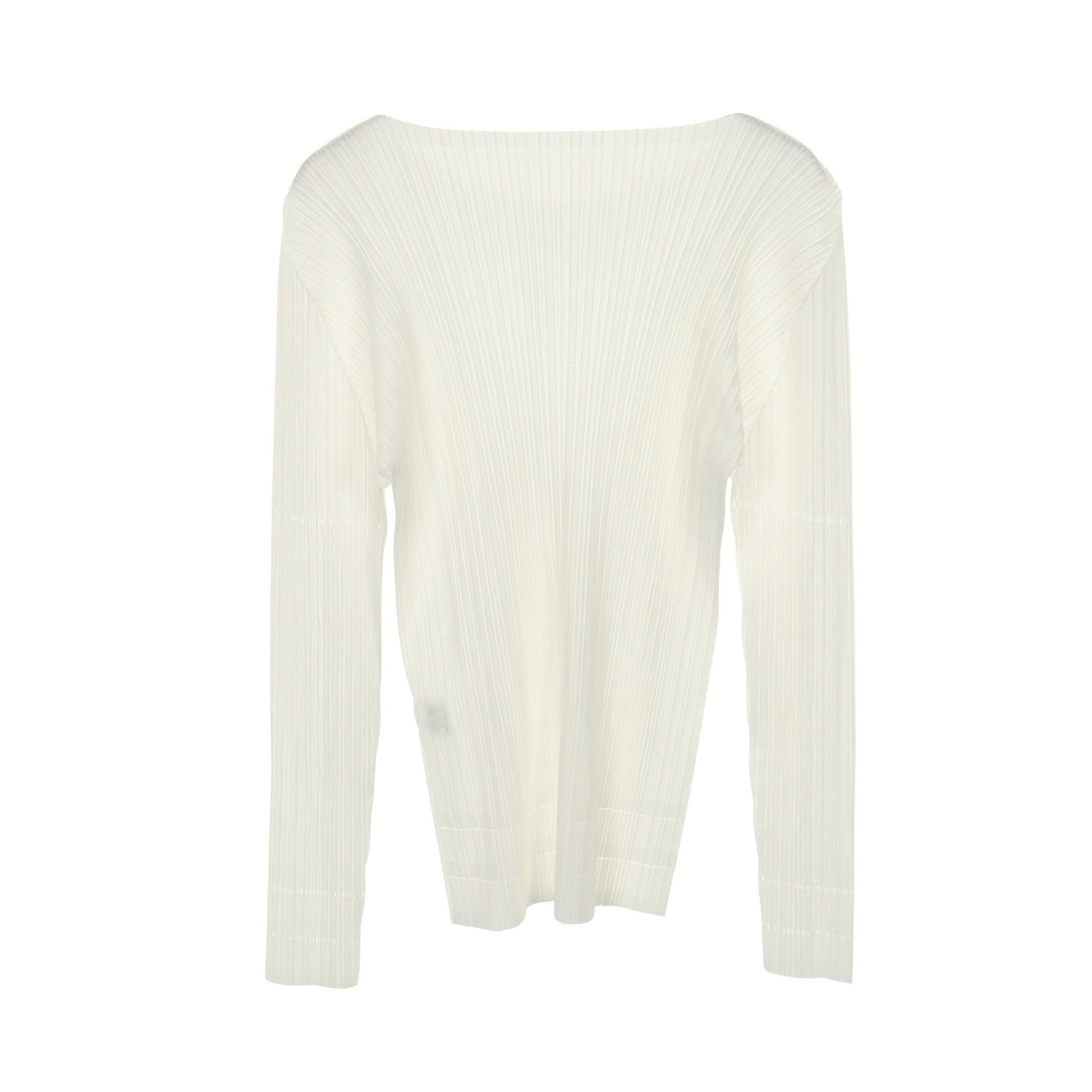 プリーツ カットソー ホワイト プリーツプリーズ トップス PLEATS PLEASE