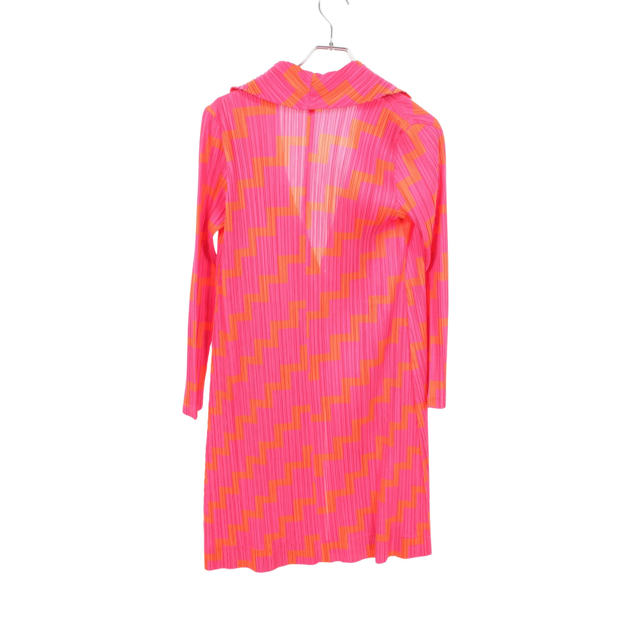 プリーツ ジャケット ピンクパープル オレンジ プリーツプリーズ – RECLO