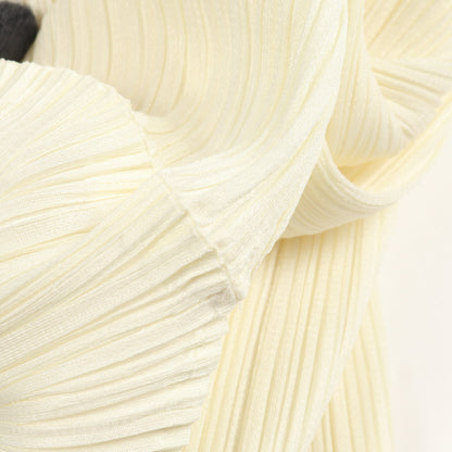 プリーツ カットソー 半袖 オフホワイト プリーツプリーズ トップス PLEATS PLEASE
