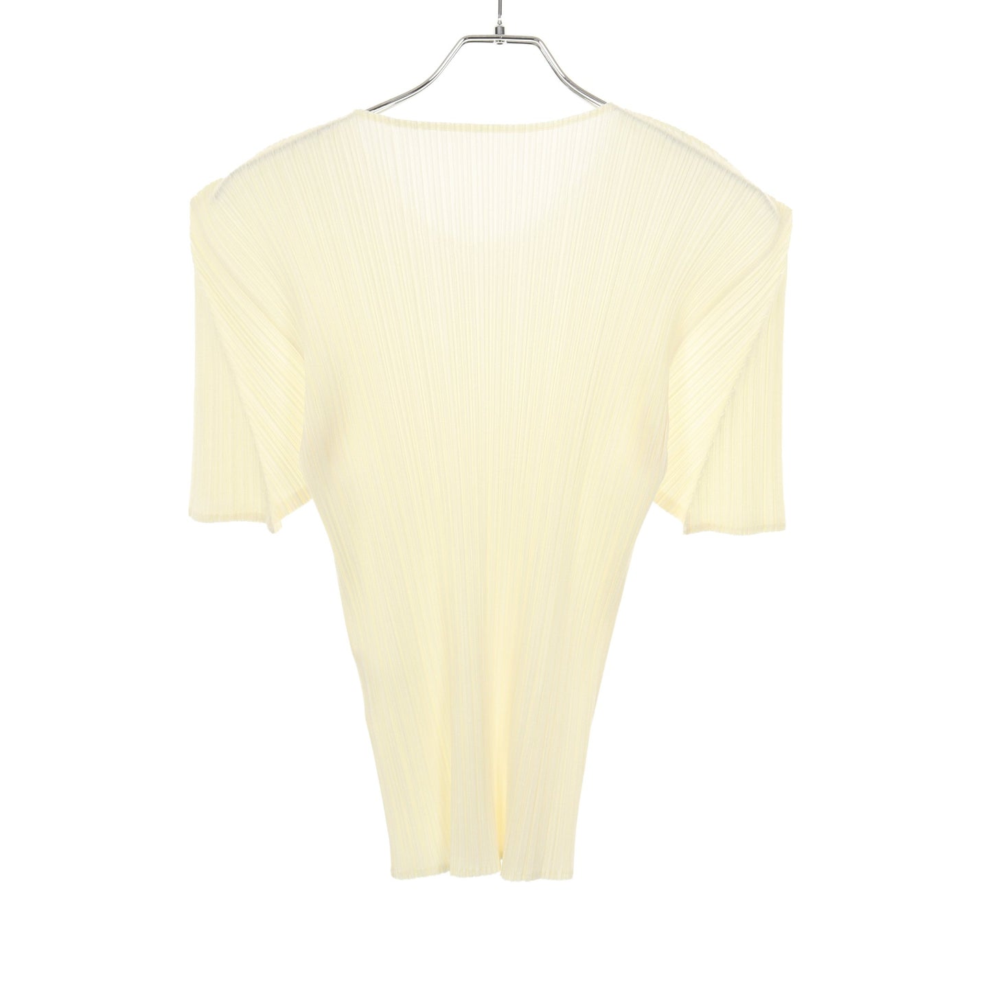 プリーツ カットソー 半袖 オフホワイト プリーツプリーズ トップス PLEATS PLEASE