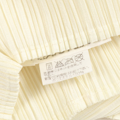プリーツ カットソー 半袖 オフホワイト プリーツプリーズ トップス PLEATS PLEASE