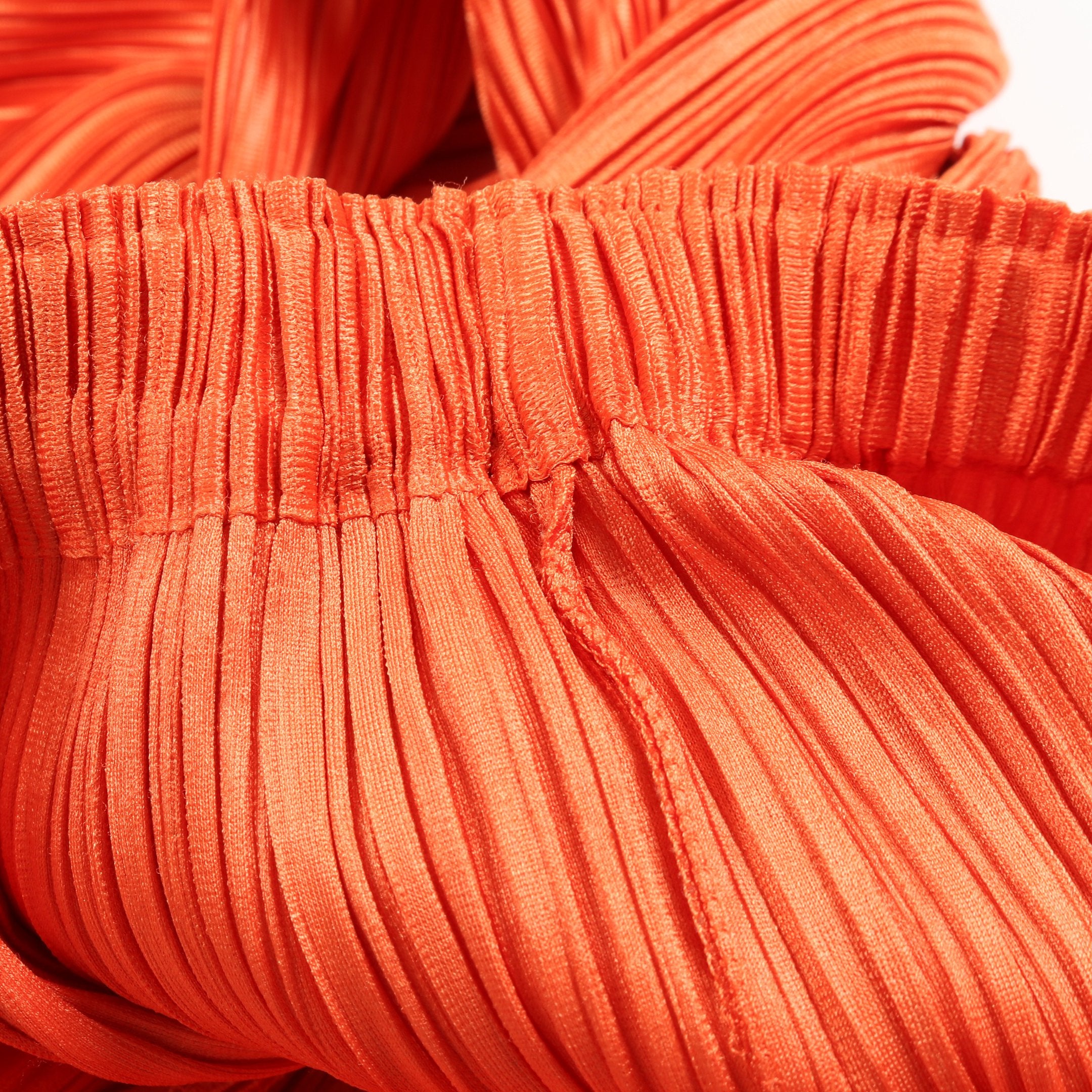 プリーツプリーズ　オレンジ プリーツ フレアパンツ プリーツプリーズ オレンジ プリーツ フレアパンツ プリーツプリーズ