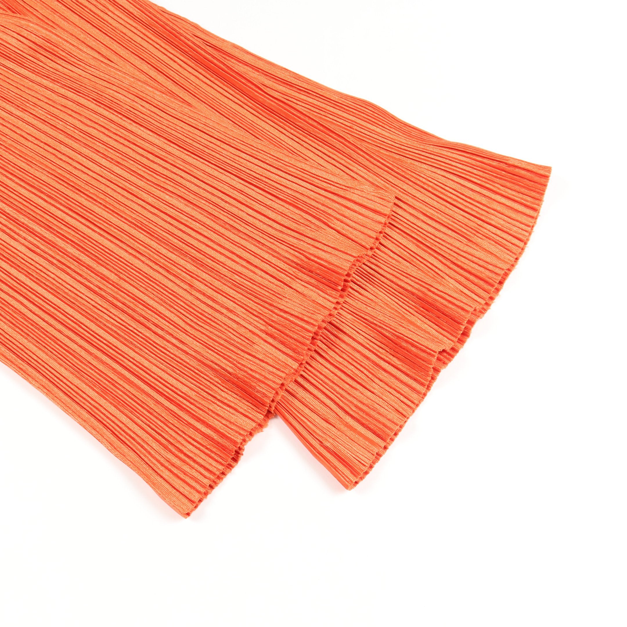 プリーツ イージーパンツ オレンジブラウン プリーツプリーズ – RECLO