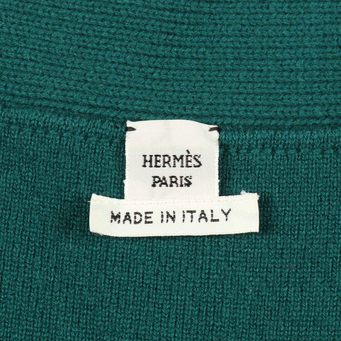 Funny Ice Cream カーディガン カシミヤ グリーン イエロー マルチカラー エルメス トップス HERMES
