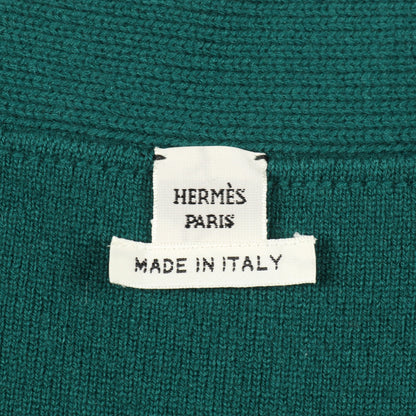 Funny Ice Cream カーディガン カシミヤ グリーン イエロー マルチカラー エルメス トップス HERMES