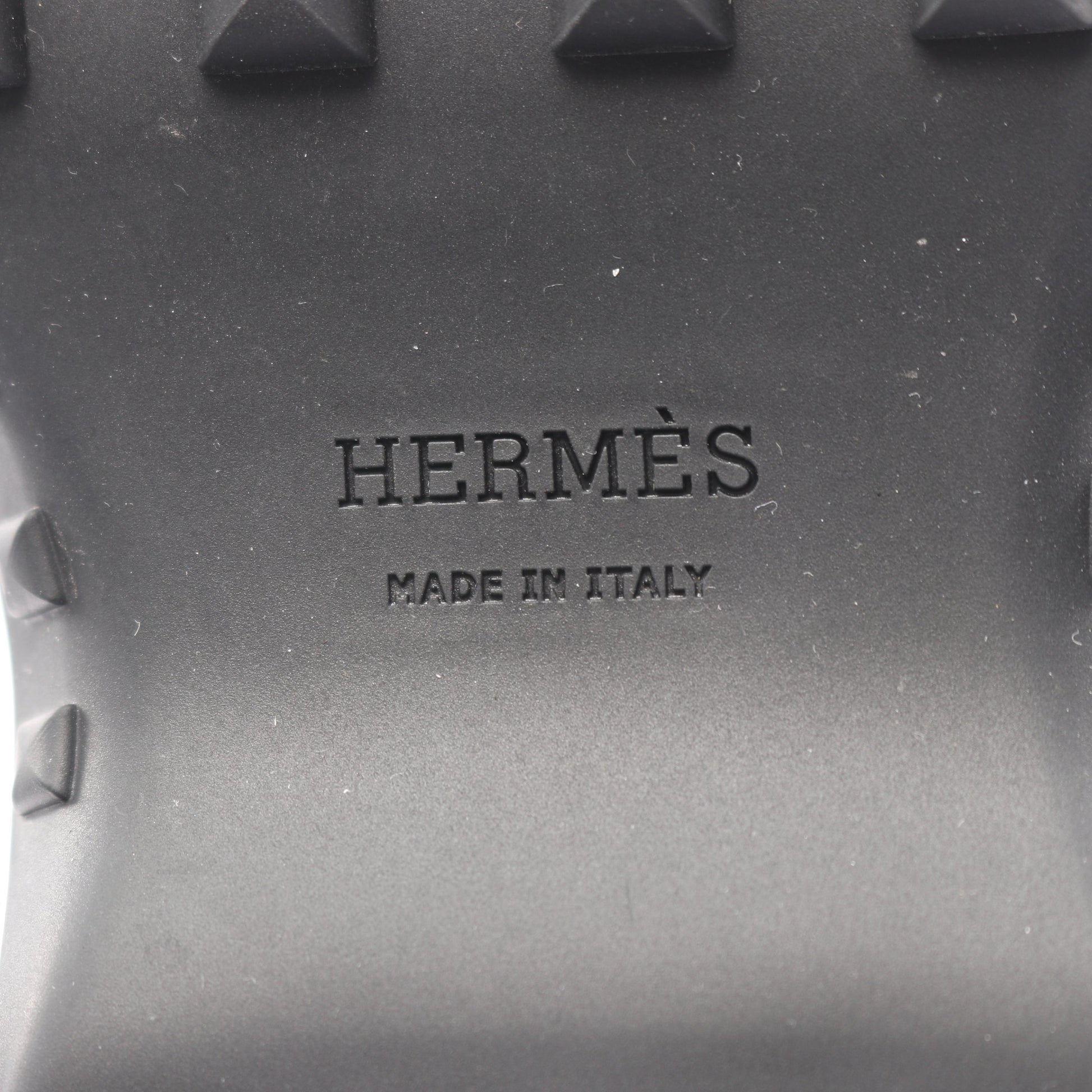 ループ スニーカー レザー ファブリック ブラック エルメス シューズ HERMES