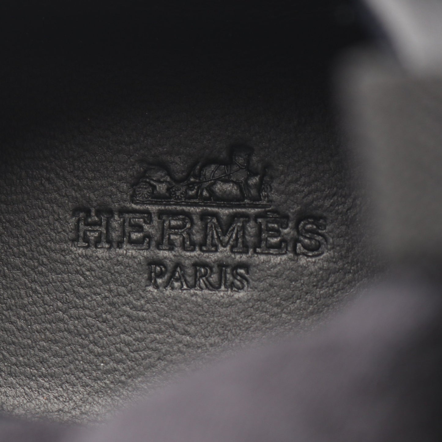 ループ スニーカー レザー ファブリック ブラック エルメス シューズ HERMES