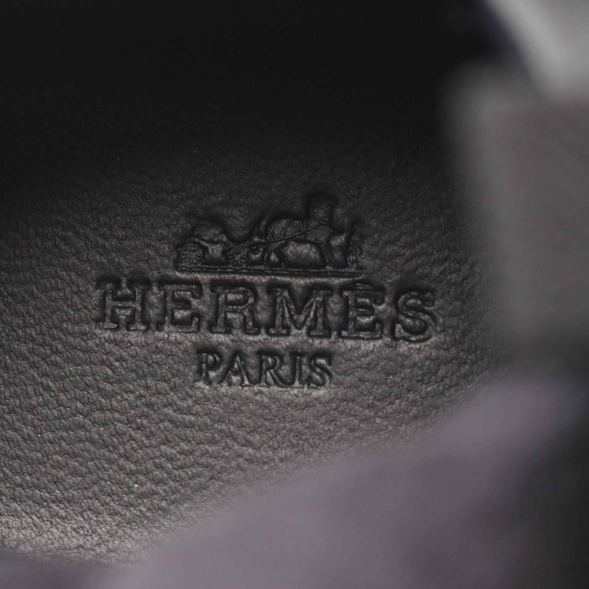 ループ スニーカー レザー ファブリック ブラック エルメス シューズ HERMES