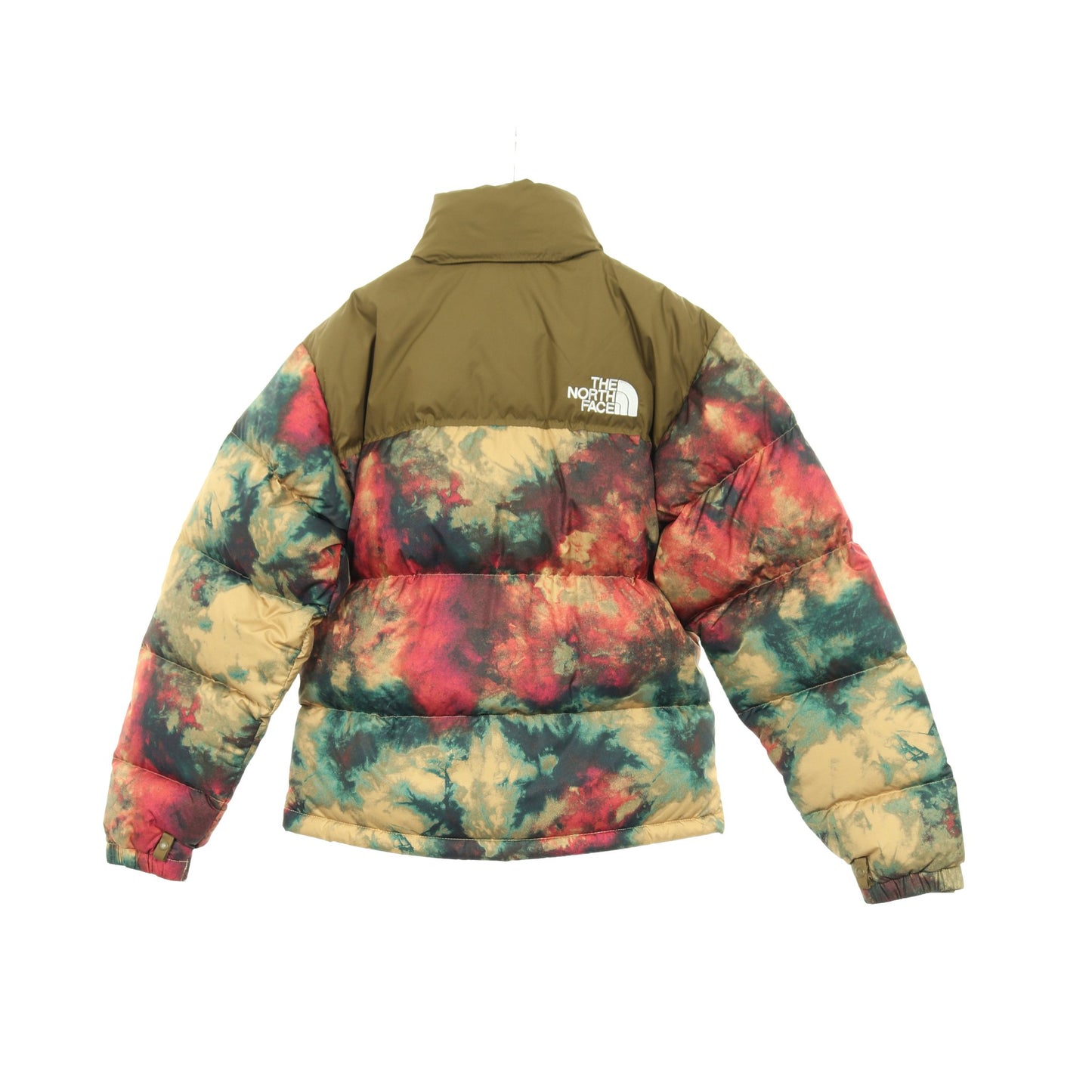M PRINTED 1996 RETRO NUPTSE JACKET ダウンジャケット イエローブラウン カーキグリーン マルチカラー ザノースフェイス アウター THE NORTH FACE