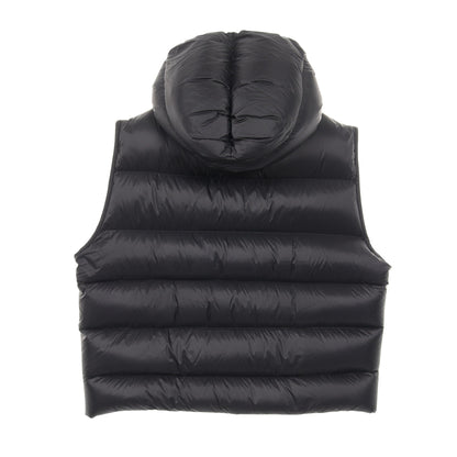 SEALED VEST ダウンベスト ナイロン ブラック フード付き 23AW リックオウエンス アウター Rick Owens