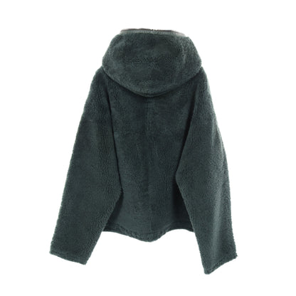 Shearling Sealed Windbreaker ファージャケット レザージャケット シアリング グリーン フード付き 22AW リックオウエンス アウター Rick Owens