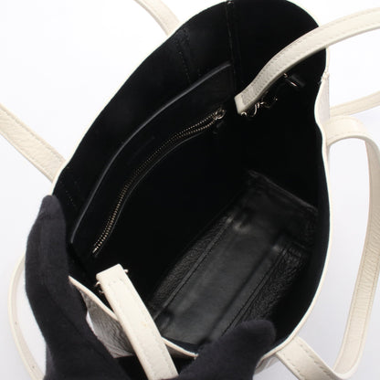EVERYDAY XXS エブリデイ ハンドバッグ トートバッグ レザー ホワイト 2WAY バレンシアガ バッグ BALENCIAGA