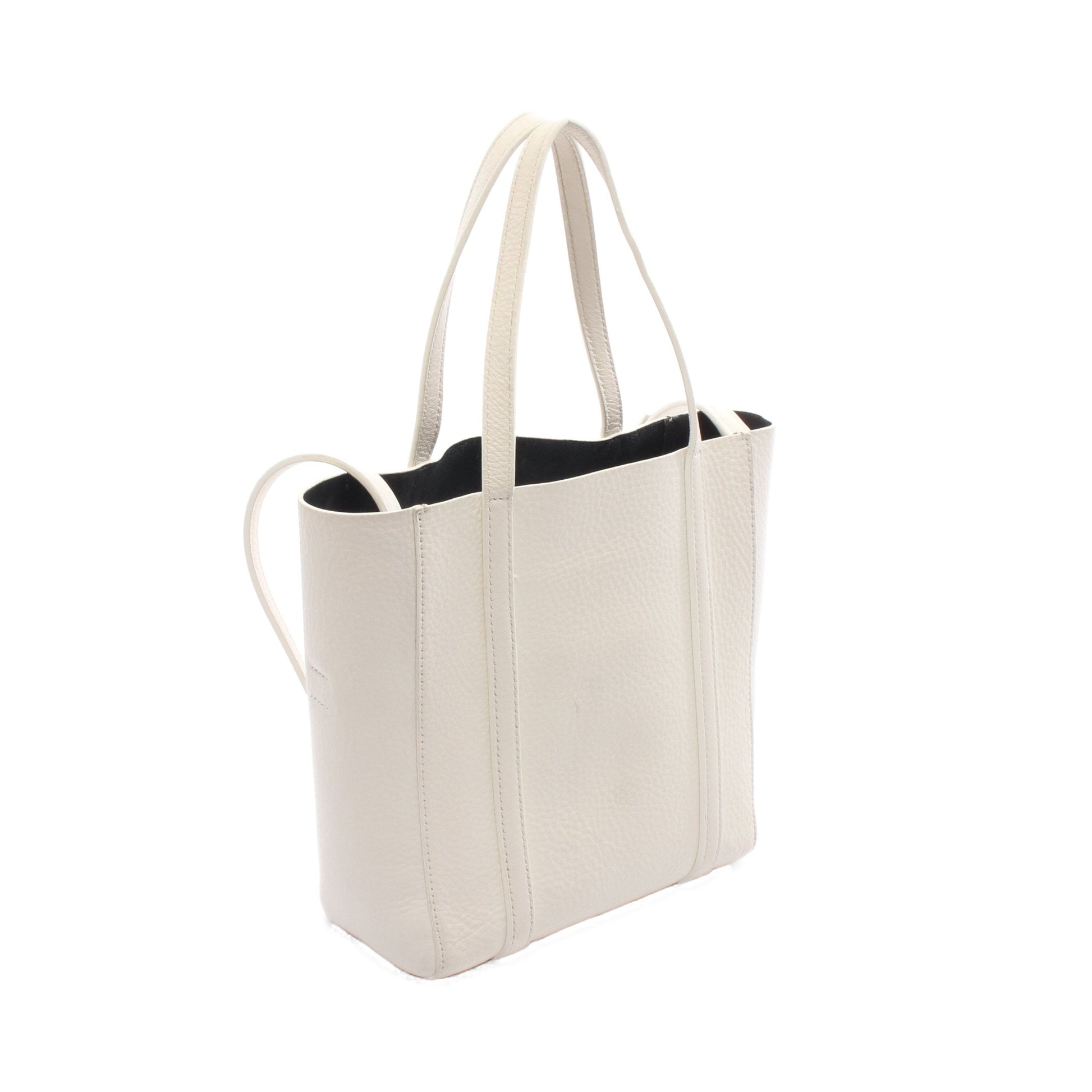 EVERYDAY XXS エブリデイ ハンドバッグ トートバッグ レザー ホワイト 2WAY バレンシアガ バッグ BALENCIAGA