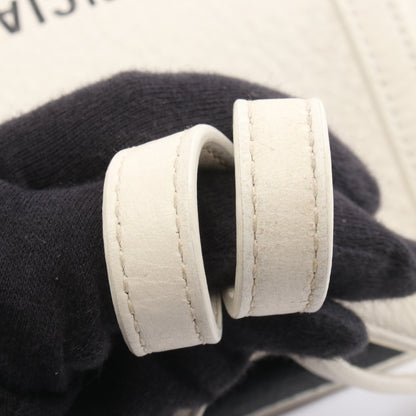 EVERYDAY XXS エブリデイ ハンドバッグ トートバッグ レザー ホワイト 2WAY バレンシアガ バッグ BALENCIAGA