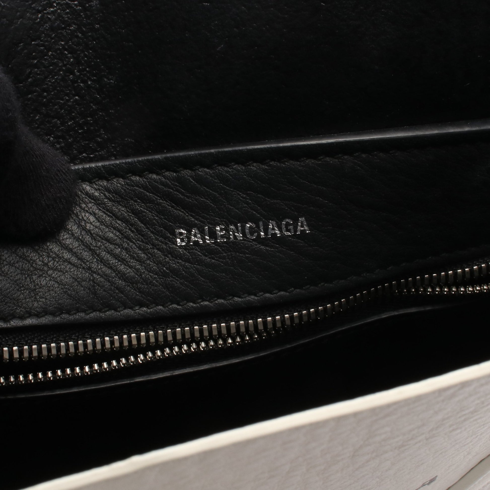 EVERYDAY XXS エブリデイ ハンドバッグ トートバッグ レザー ホワイト 2WAY バレンシアガ バッグ BALENCIAGA