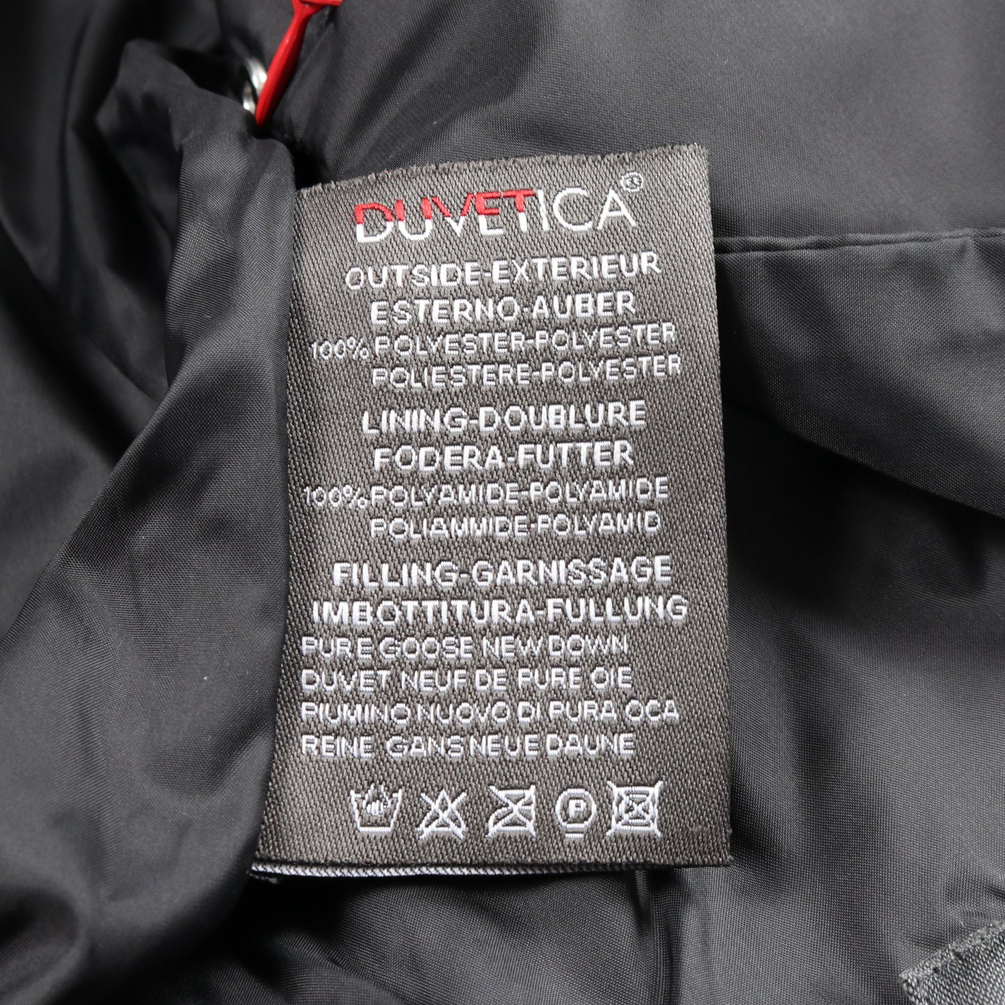 ダウンジャケット ナイロン ブラック デュベティカ アウター DUVETICA