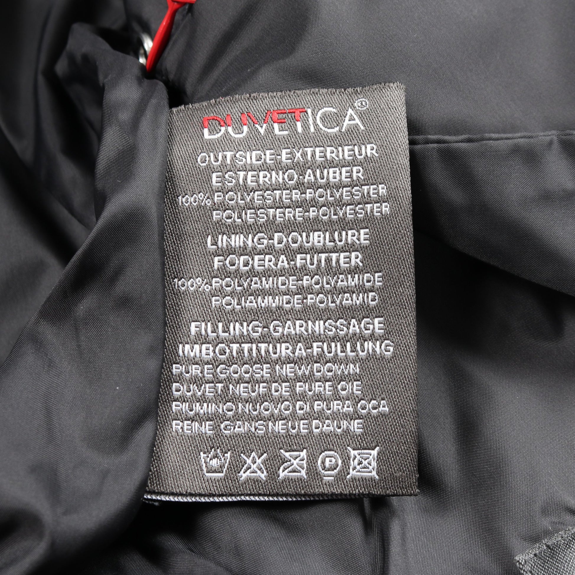 ダウンジャケット ナイロン ブラック デュベティカ アウター DUVETICA