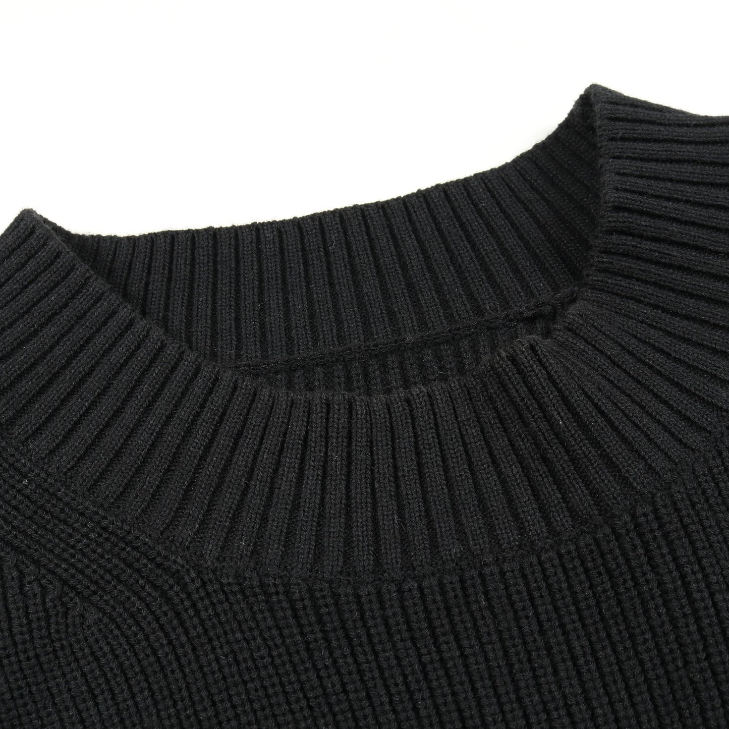 ワンピース 半袖 コットン ブラック プリーツ ニット切替 サカイ ワンピース sacai