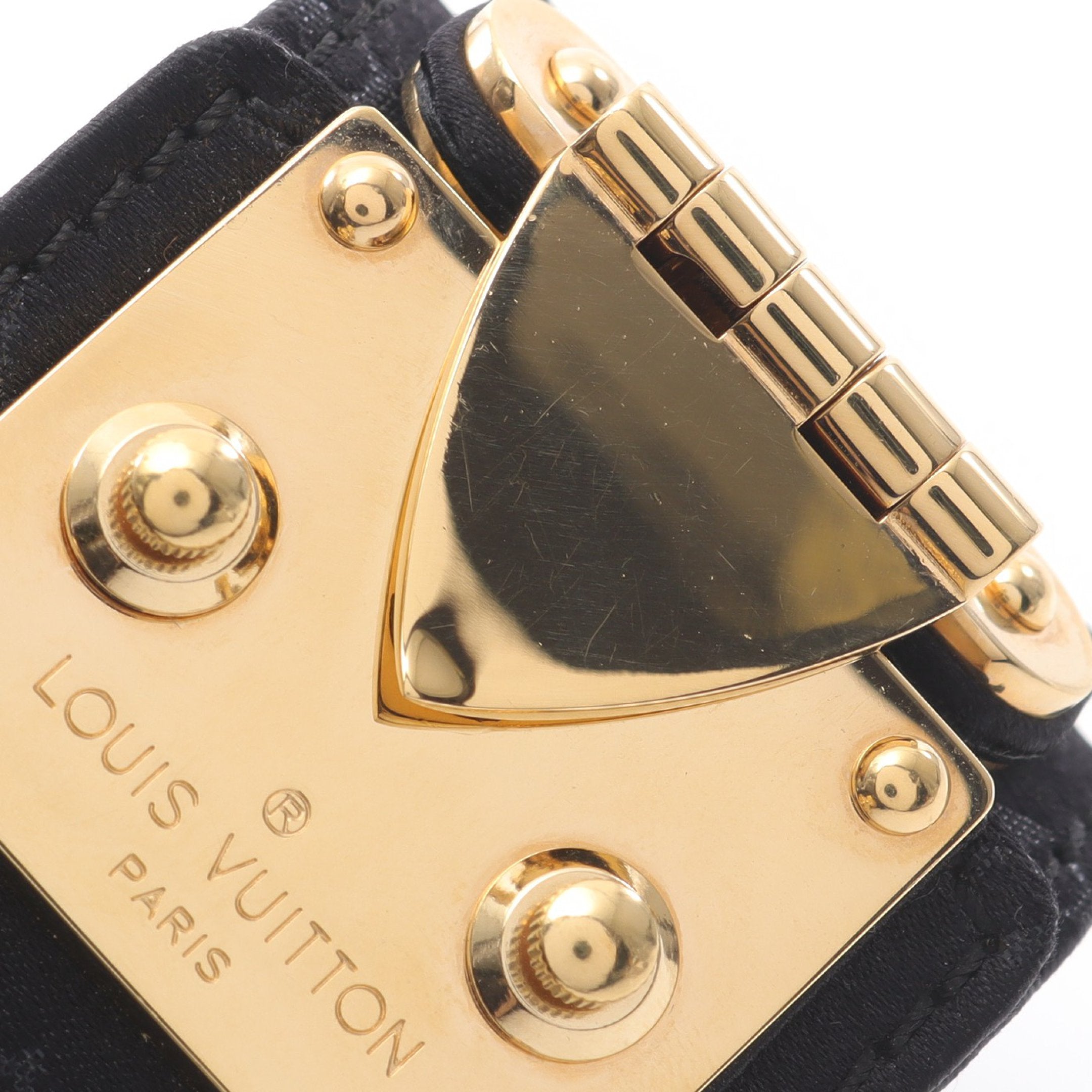 R*H様 Louis Vuitton レザー　バングル ベルト・フラワーグラム 30MM リバーシブル モノグラム｜ルイ