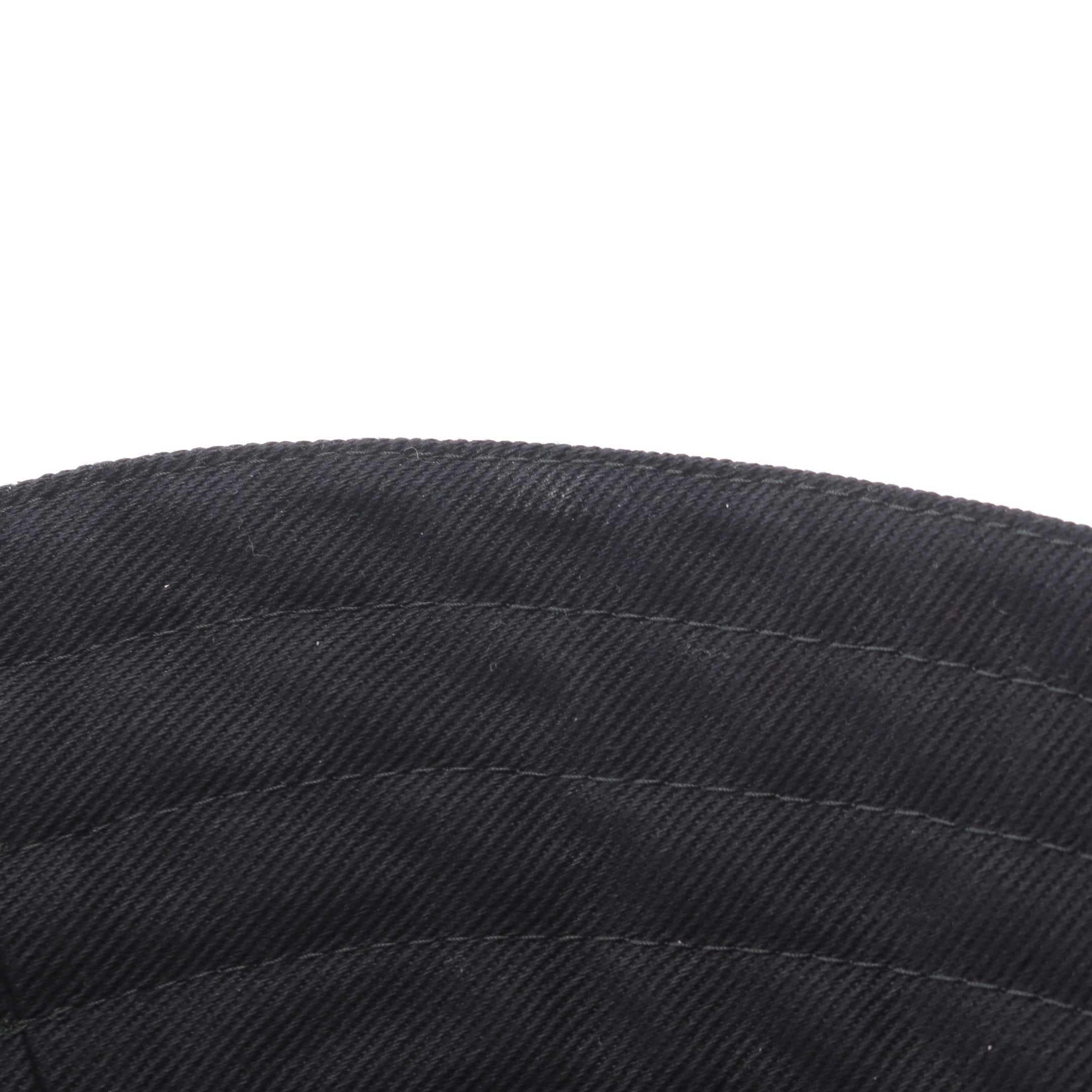 バケット ハット 帽子 ロゴ刺繍 コットン ブラック ミュウミュウ – RECLO