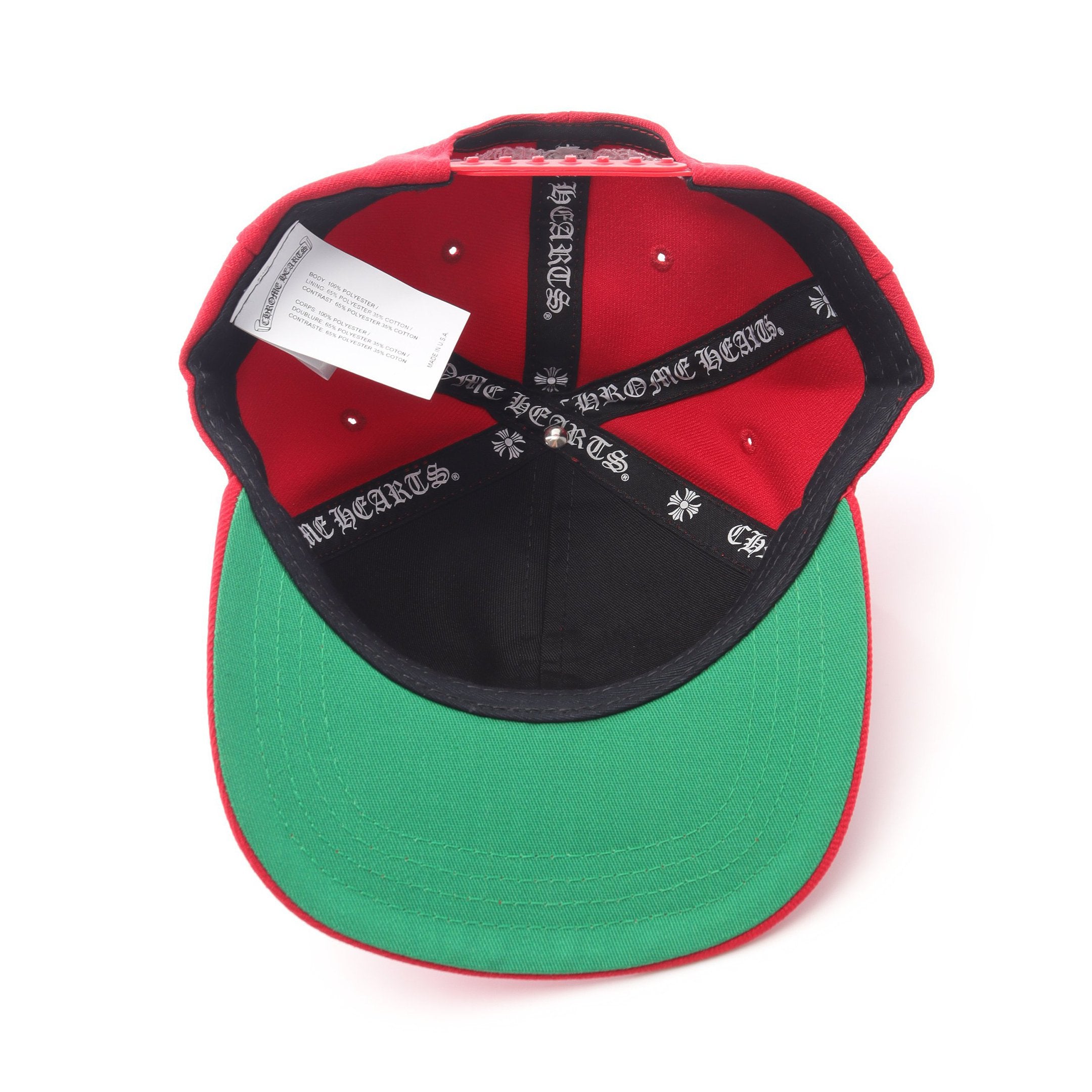 CHロゴ刺繍 キャップ 帽子 コットン レッド クロムハーツ – RECLO